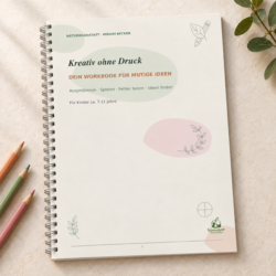 Kreativ Workbook für Kinder - Spiralbindung
