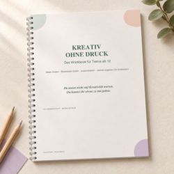 Kreativ Workbook für Teens ab 12 - Spiralbindung