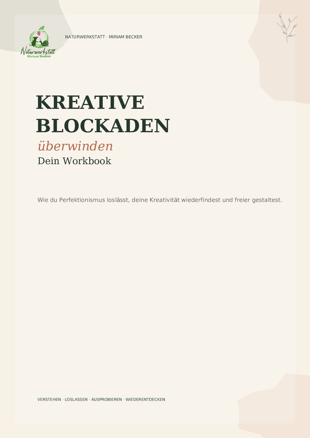 Kreative Blockaden überwinden - PDF Download